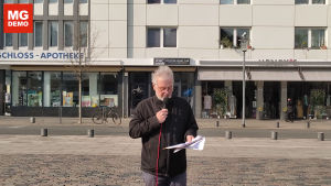 Redebeiträge beim 45. Sonntagsspaziergang in Mönchengladbach-Rheydt